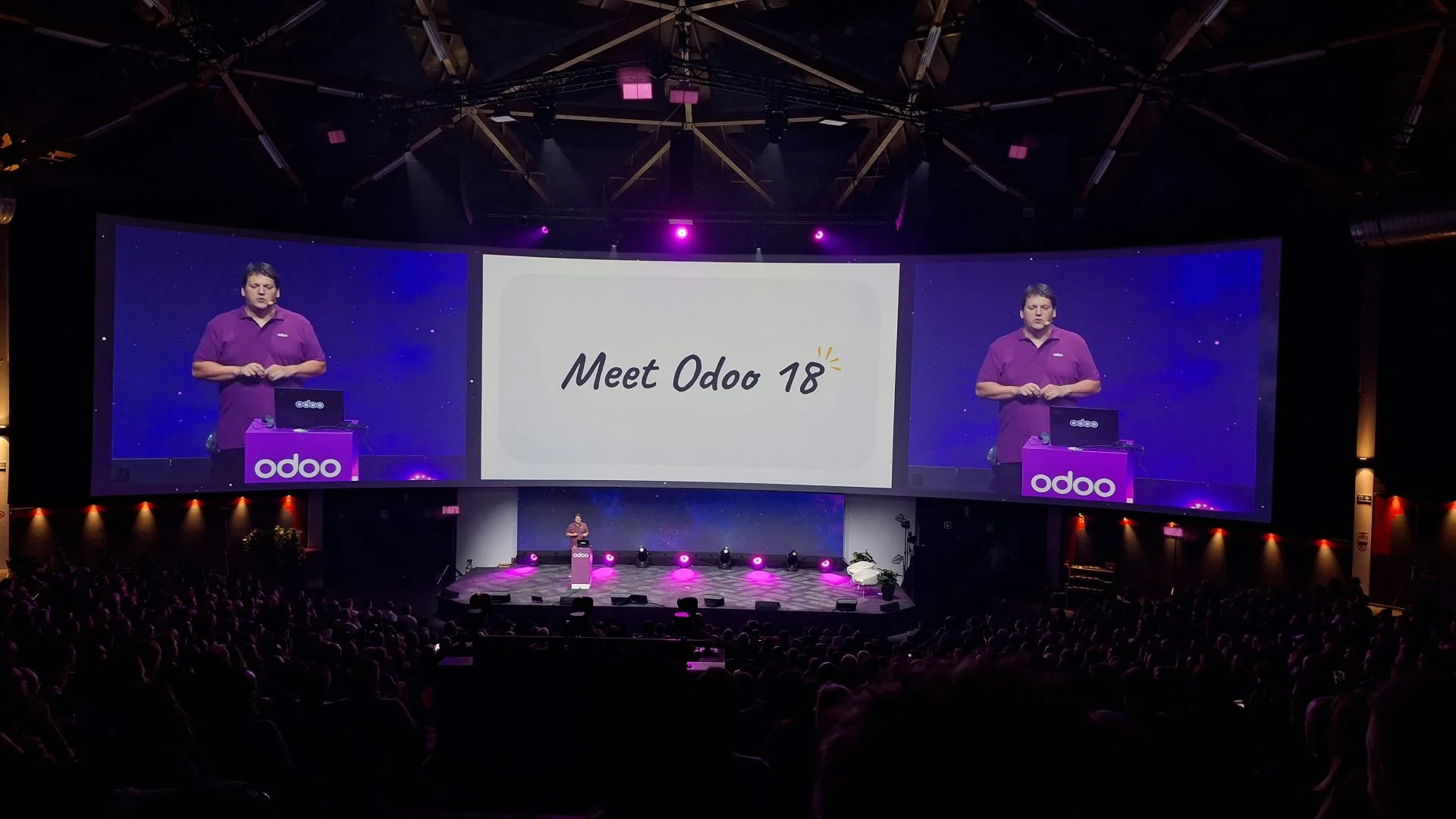 Odoo Experience meet Odoo 18