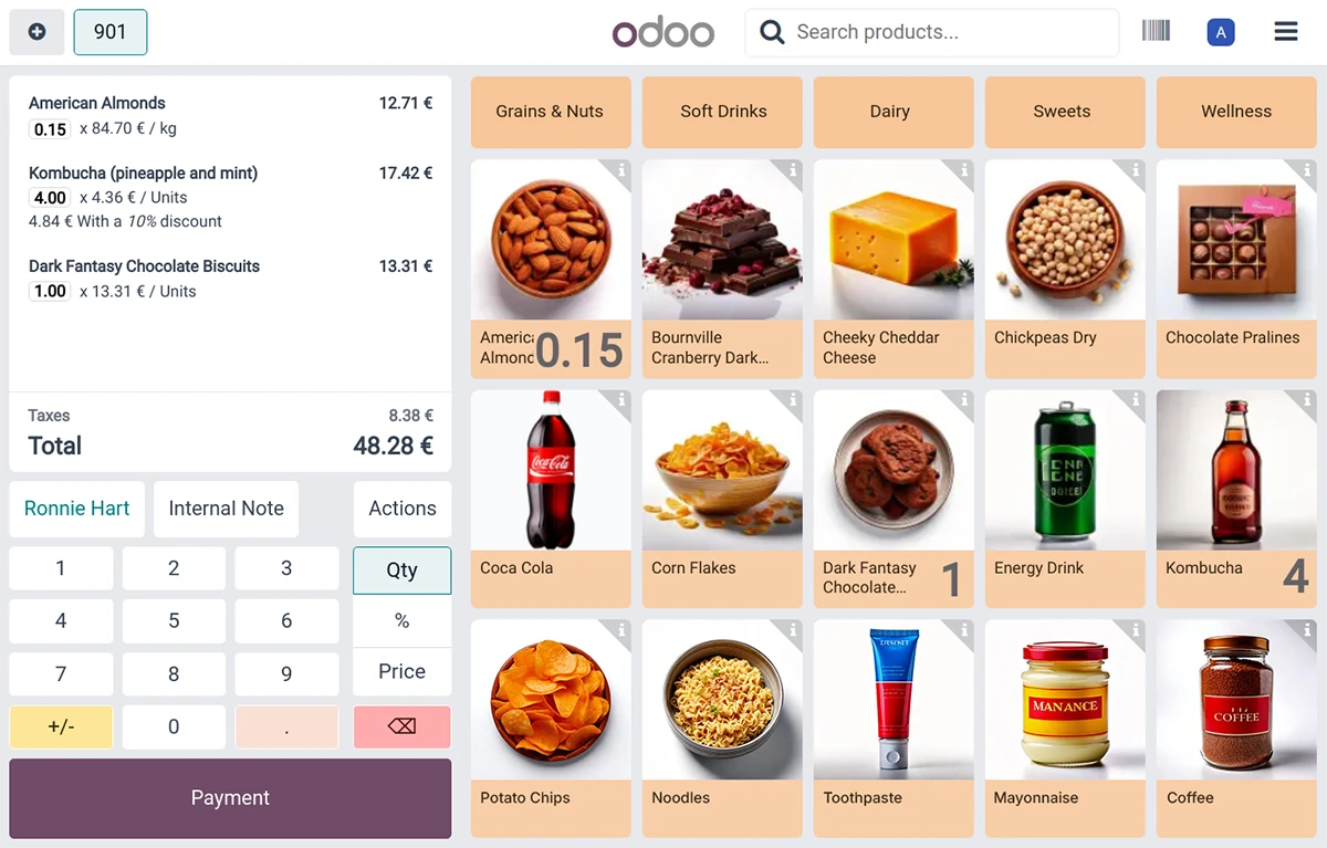 Un point de vente fiable odoo