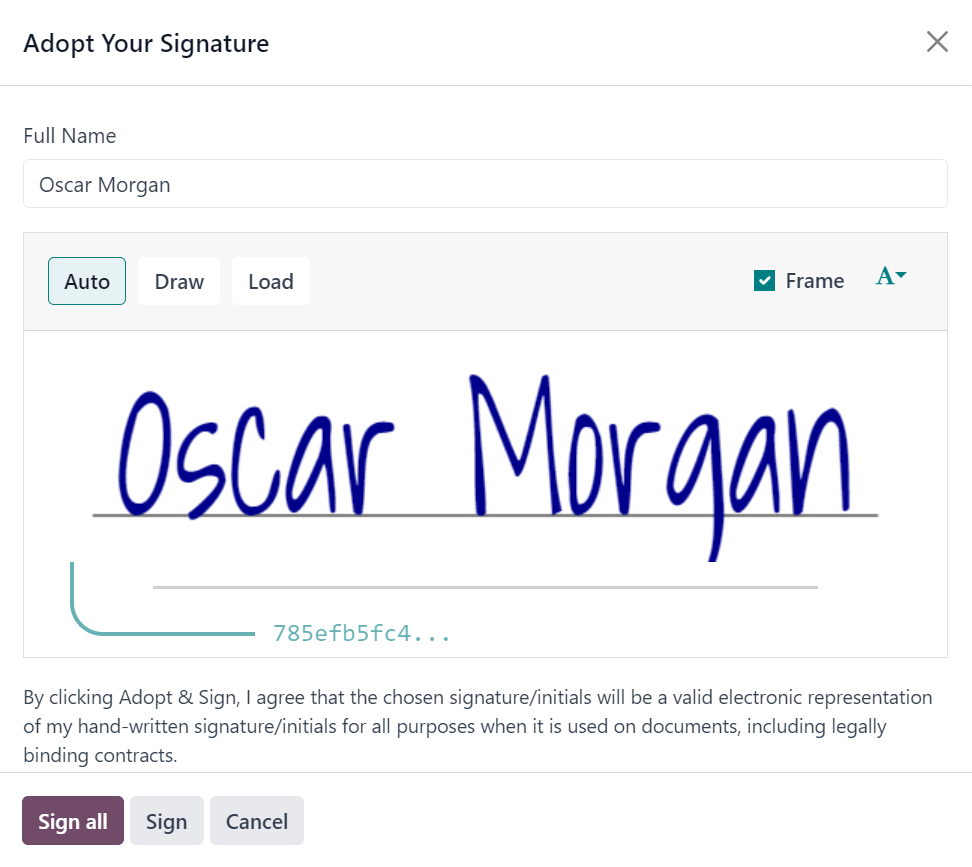 Adoptez votre propre signature