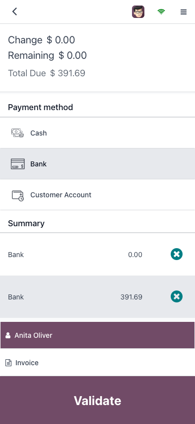 commande client odoo