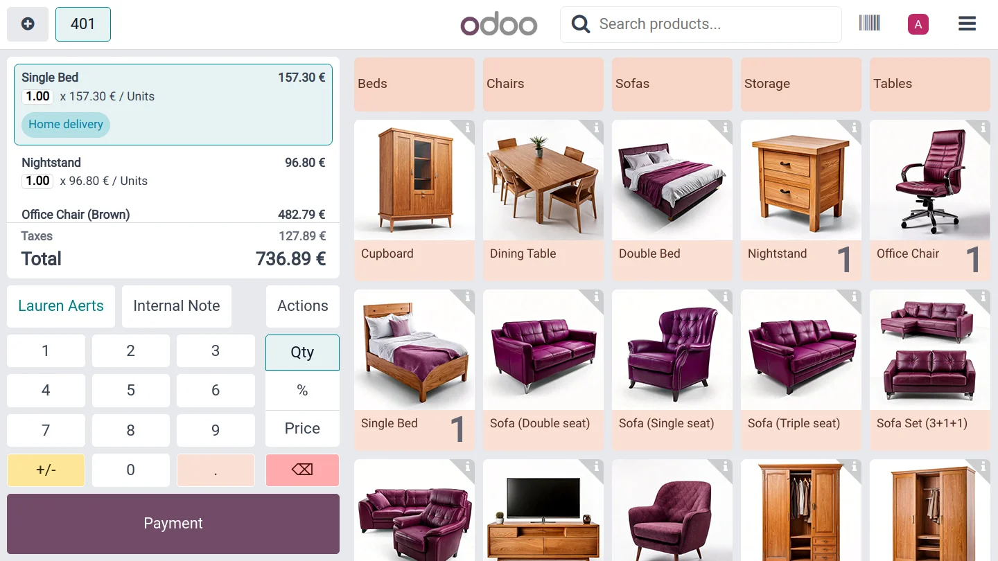 Un point de vente adapté à votre activité