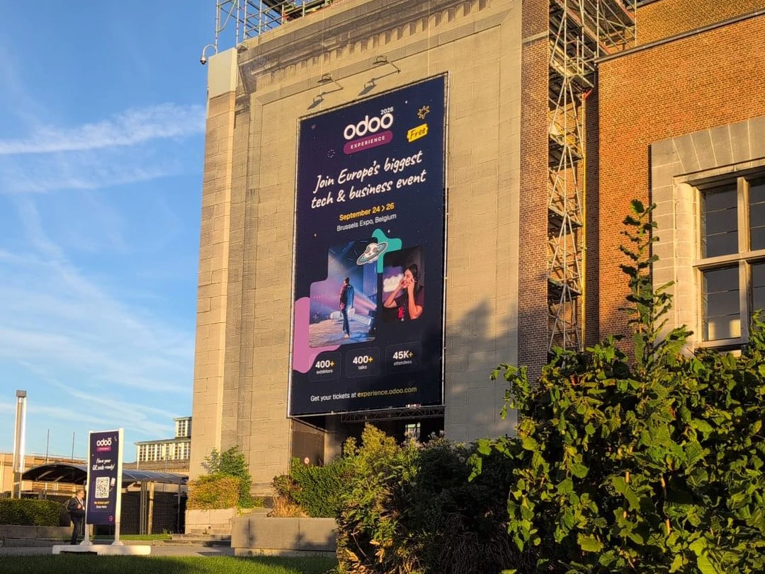 Odoo Experience 2026 Bruxelles