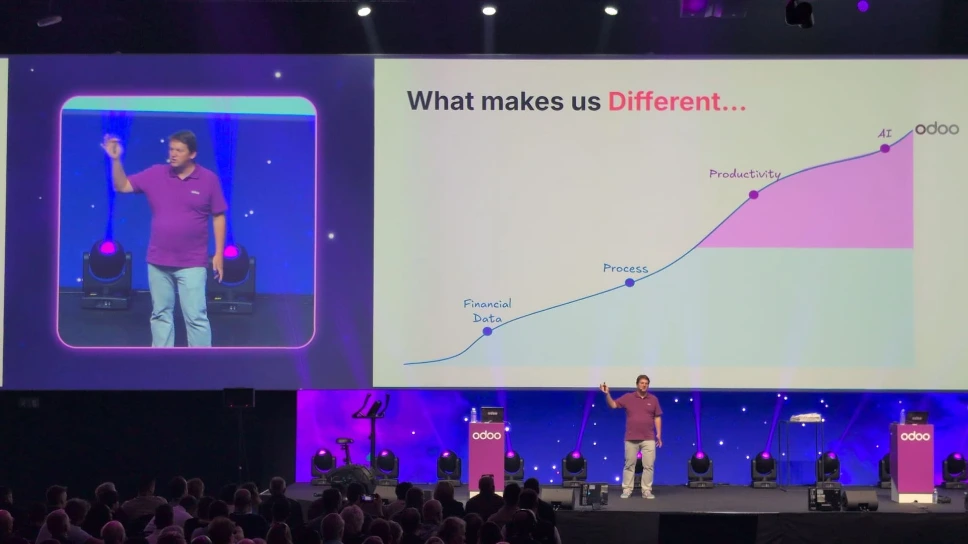 Odoo Experience Keynote Fabien Pinckaers