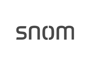 Snom logo dark